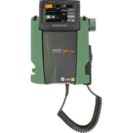 Gossen Metrawatt PROFiTEST MF XTRA LEMONGREEN Gerätetester-Set, Gerätetester kalibriert (DAkkS-akkreditiertes Labor) VDE-Norm 0