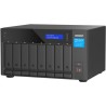QNAP TVS-h874T - NAS-Server - 8 Schächte - SATA 6Gb/s - RAID JBOD, 0, 1, 5, 6, 10, 50, 60 - RAM 64GB - 2,5 Gigabit Ethernet - i