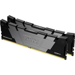 Kingston FURY Renegade - DDR4 - Kit - 32GB: 2 x 16GB - DIMM 288-PIN - 1800 MHz / PC4-28800 - CL16 - non-ECC - Schwarz (KF436C16