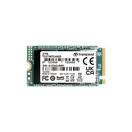 Transcend 400S M.2 2 TB PCI Express 3.0 3D NAND NVMe (TS2TMTE400S)