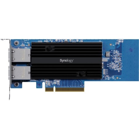 Synology - Netzwerkadapter - PCIe 3,0 x8 Low-Profile - 10Gb Ethernet x 2 (E10G30-T2)