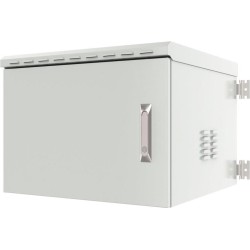 Lanview 19" IP66 7U W=600mm D=600mm H=410mm WALLMOUNT WHITE - 7 HE (RWMIP66W07U66W)