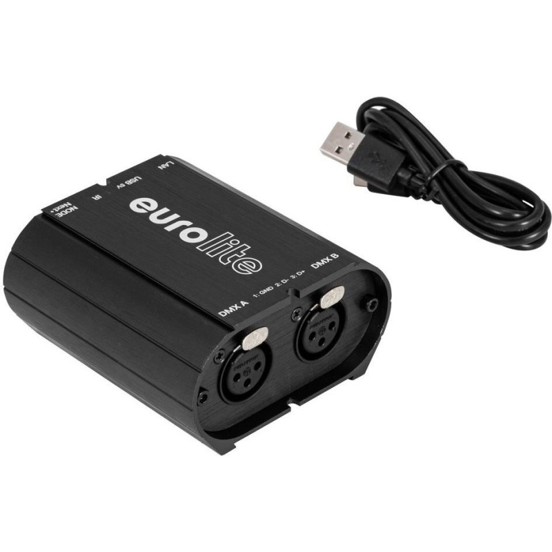 EUROLITE USB/LAN-DMX 2x512ch Interface (51860117)
