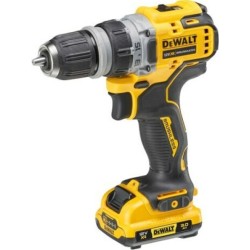 DeWALT DCD703L2T-QW. Produktdesign: Handbohrmaschine, Spannzange Typ: Ohne Schlüssel. Spannbereich (max.): 1 cm, Leerlaufdrehza