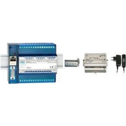 W&T Web-IO 4.0 Digital, 12x Input, 12x Output Schaltsignale über TCP/IP-Ethernet steuern, erfassen und - 1 Stück (57730)