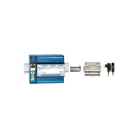 W&T Web-IO 4.0 Digital, 12x Input, 12x Output Schaltsignale über TCP/IP-Ethernet steuern, erfassen und - 1 Stück (57730)