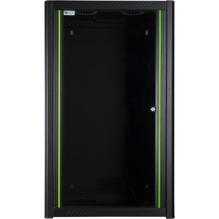 Lanview RWP20U56BL. Typ: Wandmontiertes Regal, Rack-Kapazität: 20U, Internationale Schutzart (IP-Code): IP20. Gewicht: 35,5 kg.