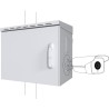 Lanview RCCTV005. Rack-Kapazität: 0U, Internationale Schutzart (IP-Code): IP66. Gewicht: 29 kg. Produktfarbe: Weiß (RCCTV005)
