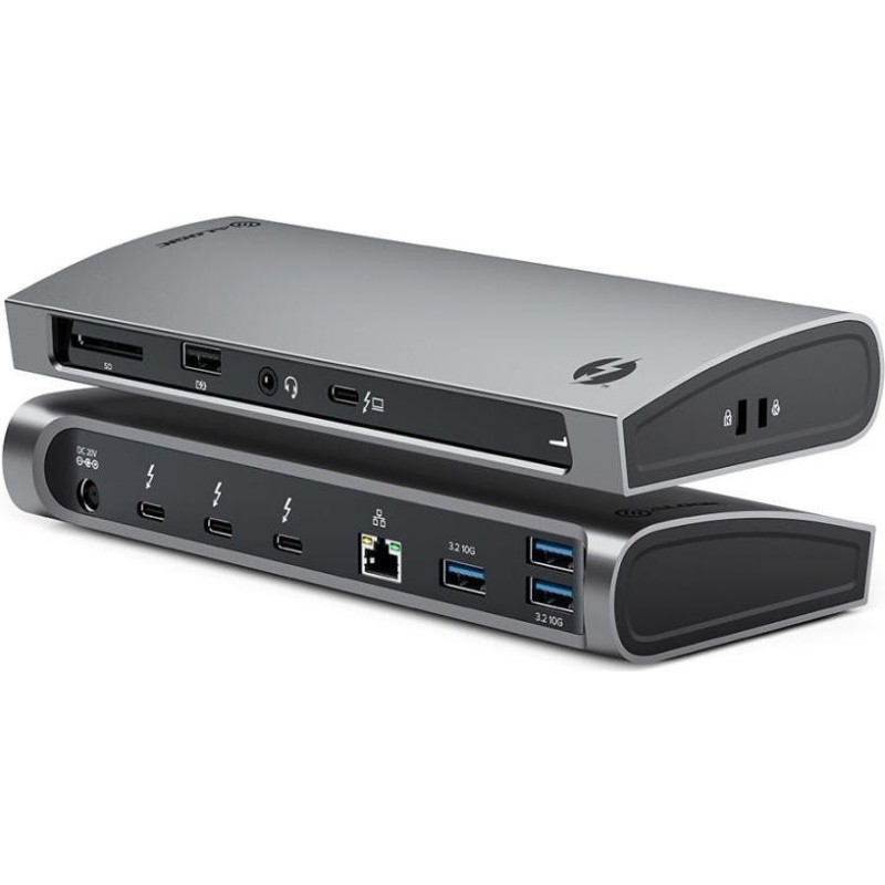 ALOGIC TB4D3TB. Übertragungstechnik: Kabelgebunden, Hostschnittstelle: Thunderbolt 4, Kopfhörer-Anschluss: 3,5 mm. Ethernet LAN