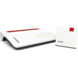 FRITZ! Mesh Set 7530 AX + 1200 AX Dual-Band (2,4 GHz/5 GHz) Wi-Fi 6 (802.11ax) Rot - Weiß 4 3G Intern (20003049)