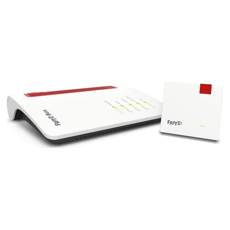 FRITZ! Mesh Set 7530 AX + 1200 AX Dual-Band (2,4 GHz/5 GHz) Wi-Fi 6 (802.11ax) Rot - Weiß 4 3G Intern (20003049)