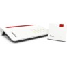 FRITZ! Mesh Set 7530 AX + 1200 AX Dual-Band (2,4 GHz/5 GHz) Wi-Fi 6 (802.11ax) Rot - Weiß 4 3G Intern (20003049)
