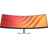 HP E45c G5 DQHD Curved Monitor - 113 cm (44.5") - 5120 x 1440 Pixel - DQHD - LCD - Schwarz - Silber (6N4C1E9)