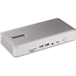StarTech.com Thunderbolt 4 Multi-Display Docking Station, Quad/Triple/Dual Monitor Dock, 2x HDMI/2x DisplayPort, 7x USB Hub, 2,