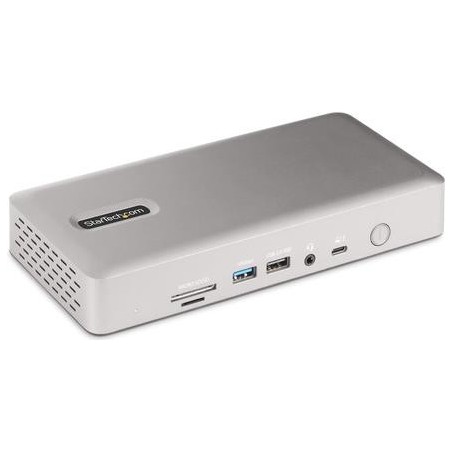 StarTech.com Thunderbolt 4 Multi-Display Docking Station, Quad/Triple/Dual Monitor Dock, 2x HDMI/2x DisplayPort, 7x USB Hub, 2,