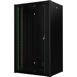 Lanview 19" 20U W=600mm D=450mm H=1000mm WALLMOUNT PRO BLACK (RWP20U45BL)
