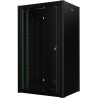 Lanview 19" 20U W=600mm D=450mm H=1000mm WALLMOUNT PRO BLACK (RWP20U45BL)