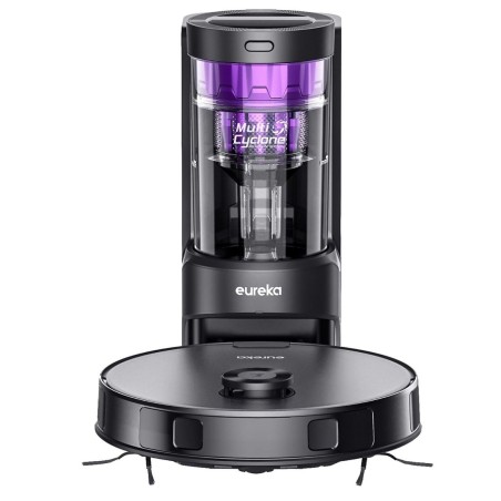 Eureka E10s Saugroboter mit Wischfunktion - 4000 Pa, LiDAR, Beutellose Absaugstation, Schwarz