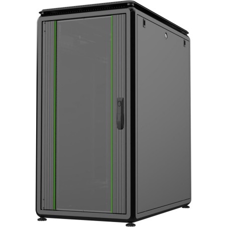 Lanview RDL22U61BL Rack 22U Schwarz (RDL22U61BL)