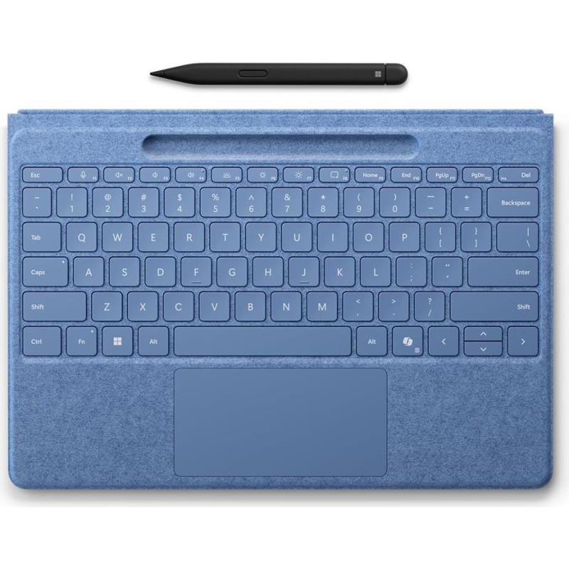 Microsoft Surface Pro Flex Keyboard - Tastatur - mit Touchpad, Beschleunigungsmesser, Surface Slim Pen 2 Ablage- und Ladeschale