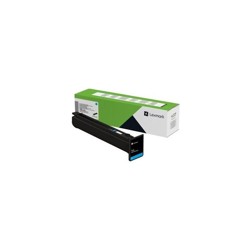 Lexmark - Cyan - original - Box - Tonerpatrone LCCP, LRP - für Lexmark CS963e, CX833se, CX950se, CX951se, CX961se, CX962se, CX9