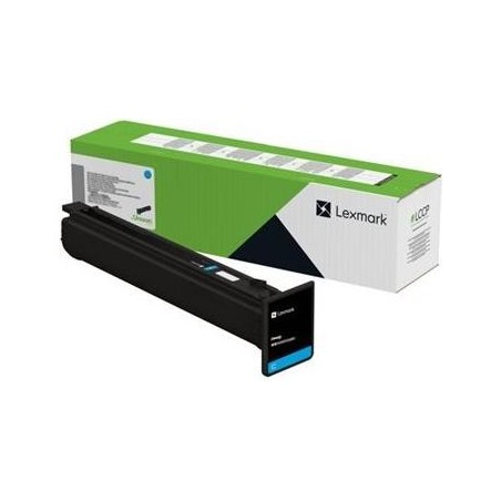 Lexmark - Cyan - original - Box - Tonerpatrone LCCP, LRP - für Lexmark CS963e, CX833se, CX950se, CX951se, CX961se, CX962se, CX9