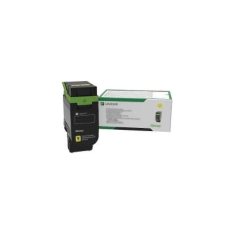 Lexmark - Gelb - original - Box - Tonerpatrone LCCP, LRP - für Lexmark CS963e, CX833se, CX950se, CX951se, CX961se, CX962se, CX9