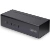StarTech.com 4-Port Dual-Monitor DisplayPort KVM Switch, 4K 60Hz, 2x USB 5Gbps Hub Ports, 2x USB 2.0 HID Ports, Hotkey and Push