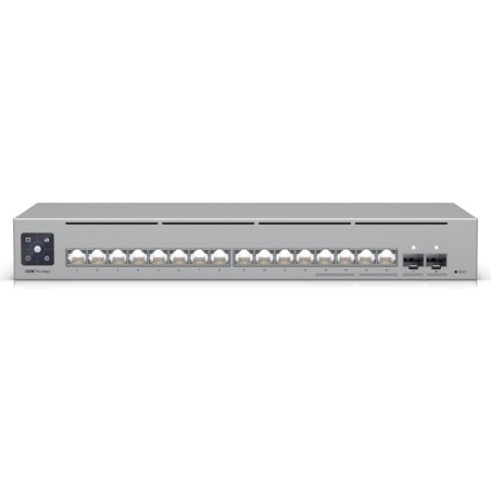 Ubiquiti UniFi Switch Pro Max 16 - Switch - L3 - managed - 12 x 10/100/1000 + 4 x 2,5GBase-T + 2 x 10 Gigabit Ethernet - Deskto