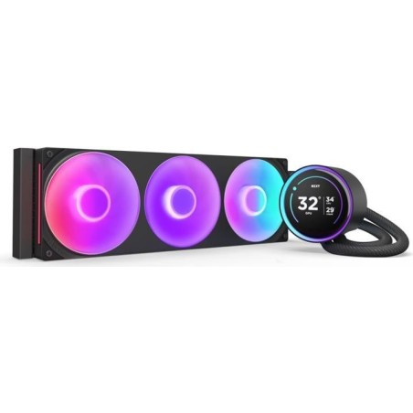 NZXT KRAKEN Elite V2 360 RGB Wakü Display Black RL-KR36E-B2 (RL-KR36E-B2)