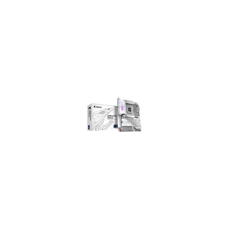 GIGABYTE AORUS Z890 PRO ICE - Motherboard - ATX - LGA1851-Sockel - Z890 Chipsatz - USB4, USB 3,2 Gen 2, USB 3,2 Gen 1, USB-C 3,