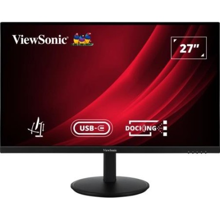 VIEWSONIC VG2709U-2K 68,58cm 27Zoll QHD LED 100Hz 350cd/m2 5ms HDMI DP USB-C 100W DaisyChain 2x2.5W speakers [Energieklasse F]