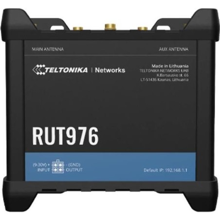 Teltonika · Router · RUT976 · Redcap 5G Router (RUT976000000)