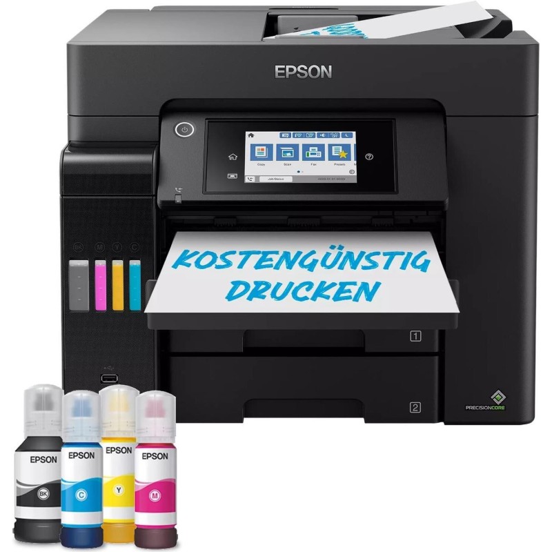 EPSON EcoTank ET-5855 Inkjet Colour Multifunction Printer 32ppm (C11CJ29406)