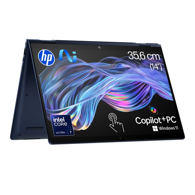 HP EliteBook X Flip G1i 35,60cm (14") 2-in-1 Notebook Core Ultra 7 258V 32GB RAM 1TB SSD Touch QWERTZ DE