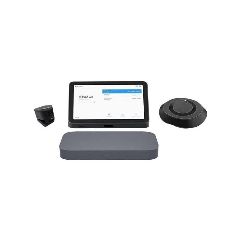 ASUS Google Meet GQE20A - Small/Medium Room Kit - Kit für Videokonferenzen (ePTZ UHD Camera, Freisprechgerät, Touchscreen-Konso