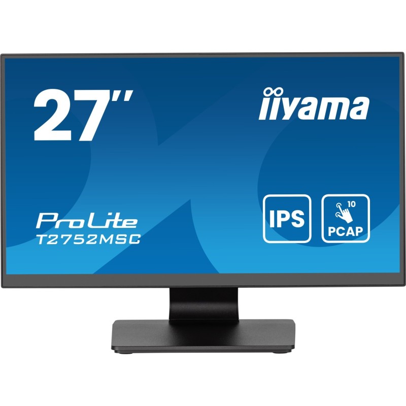 Iiyama 27W LCD Bonded Projective Capacitive 10 - Flachbildschirm (TFT/LCD) - 27" (T2752MSC-B1AG)