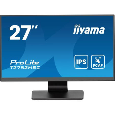 Iiyama 27W LCD Bonded Projective Capacitive 10 - Flachbildschirm (TFT/LCD) - 27" (T2752MSC-B1AG)