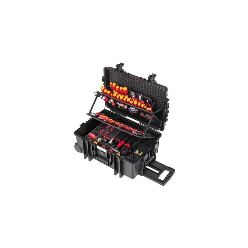 Wiha Werkzeugsortiment 115 tlg. für Elektriker im Schutzkoffer setbestückt (42069)