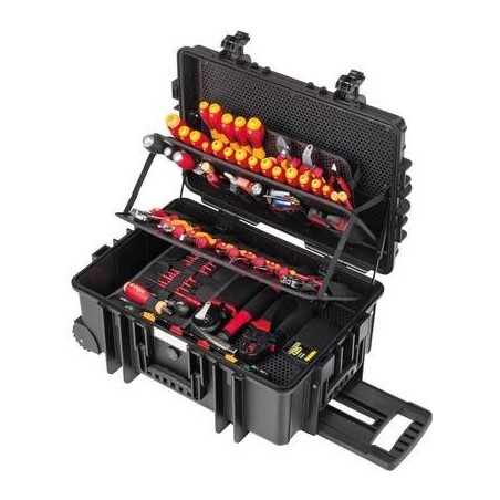 Wiha Werkzeugsortiment 115 tlg. für Elektriker im Schutzkoffer setbestückt (42069)