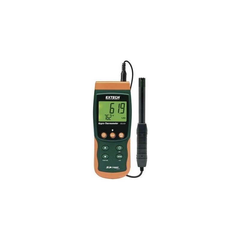Extech SDL500 Luftfeuchtemessgerät (Hygrometer) 5 % rF 95 % rF Datenloggerfunktion, Taupunkt-/Schimmelwarnanzeige Kalibr (SDL50