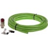 AXIS ASKDP03-T Armored - Netzwerkkabel - ohne Stecker zu ohne Stecker - 10,0m - CAT 6 - im Freien - RAL 6018 - für AXIS Ex Conn