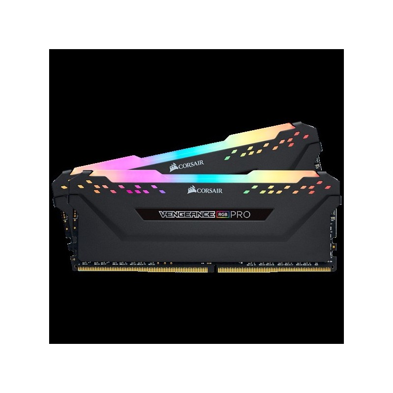 CORSAIR Vengeance RGB PRO - DDR4 - 32 GB: 2 x 16 GB - DIMM 288-PIN - 2933 MHz / PC4-23400 - CL16 - 1.35 V - ungepuffert - non-E