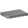 Netgear Smart S3300-52X - V3 - Switch - L3 Lite - Smart - 48 x 10/100/1000 + 4 x SFP+ - Desktop, an Rack montierbar (380 W) (GS
