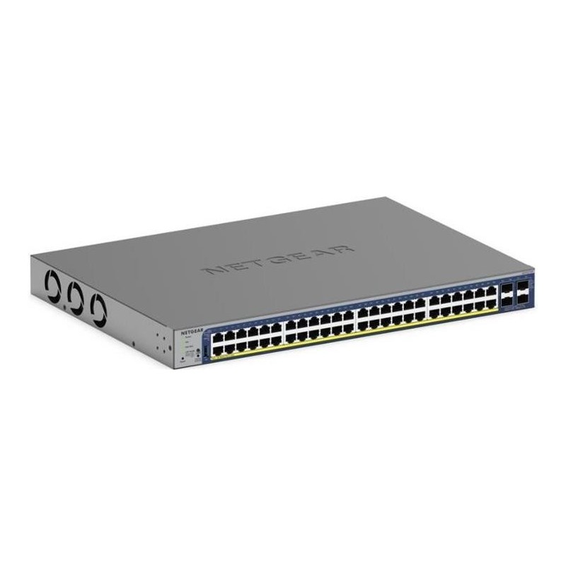 Netgear Smart GS752TXUP - V3 - Switch - L3 Lite - Smart - 48 x 10/100/1000 (PoE++) (GS752TXUP-300EUS)