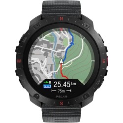 Polar Grit X2 Pro 3,53 cm (1.39") AMOLED Digital 454 x 454 Pixel Touchscreen Schwarz GPS (900110283)