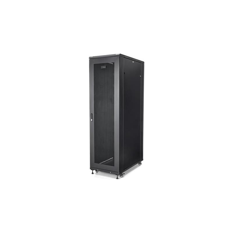 StarTech.com 42U Server Rack Cabinet - 4-Post Adjustable Depth (5.9" to 36.4") IT Network Equipment Rack Enclosure with Casters