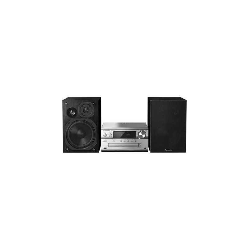Panasonic SC-PMX94EG-S Home-Stereoanlage Heim-Audio-Mikrosystem Schwarz - Silber 120 W (SCPMX94EGS)