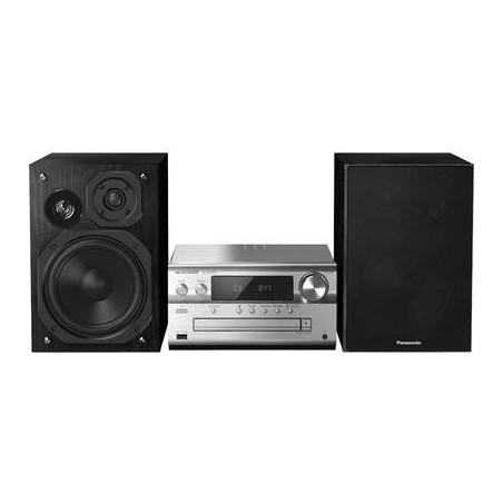 Panasonic SC-PMX94EG-S Home-Stereoanlage Heim-Audio-Mikrosystem Schwarz - Silber 120 W (SCPMX94EGS)