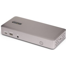 StarTech.com Triple-Monitor USB4 Docking Station, 4K 60Hz HDMI or DisplayPort, 100W Laptop Charging, 2.5GbE, USB-C Multi-Monito